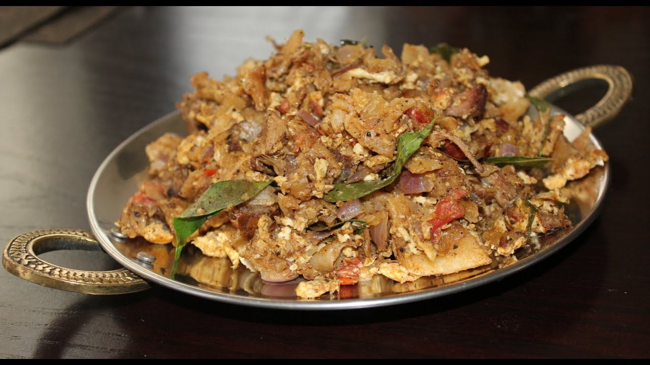 Mutton Kothu Parotta